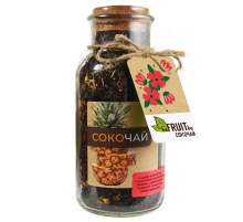 Чай черный Befruitbe Сокочай с ананасом, вишней, гранатом и лемонграссом, 130г
