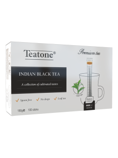 Чай черный Teatone индийский в стиках (1.8г x 100шт), 180г