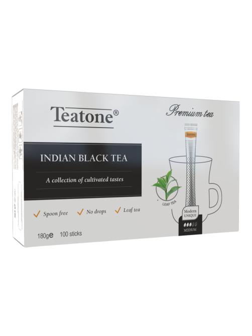 Чай черный Teatone индийский в стиках (1.8г x 100шт), 180г