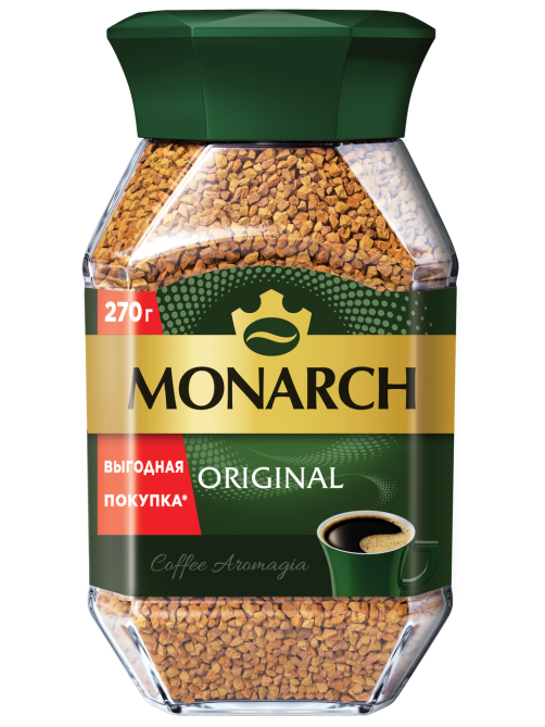 Кофе Monarch Ориджинал растворимый, 270г