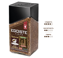 Кофе Egoiste Special растворимый сублимированный с молотым, 100г