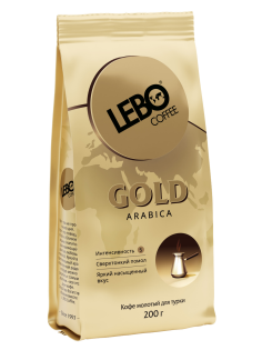 Кофе для турки Lebo Gold молотый, 200г