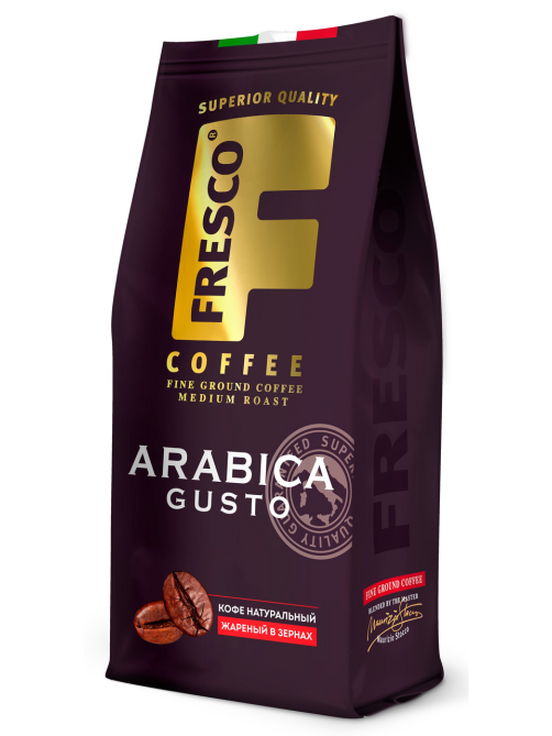 Кофе Fresco Arabica Gusto зерновой 200г