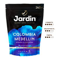 Кофе Jardin Colombia Medellin растворимый, 240г