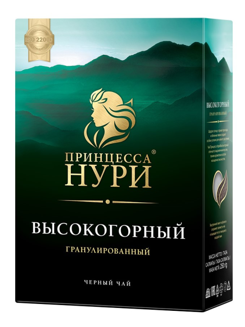 Чай черный Принцесса Нури высокогорный гранулированный, 250г