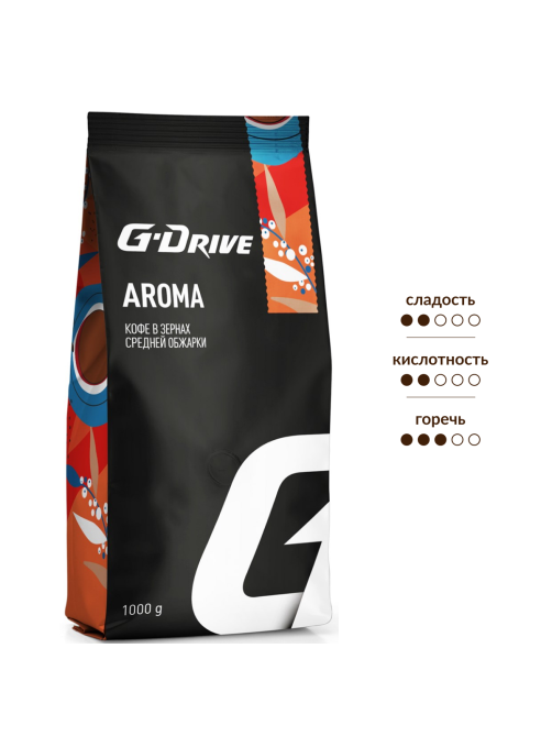 Кофе G-Drive Aroma зерновой, 1кг