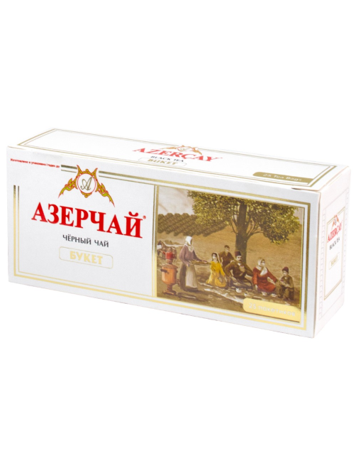 Чай Азерчай черный букет (2г x 25шт), 50г