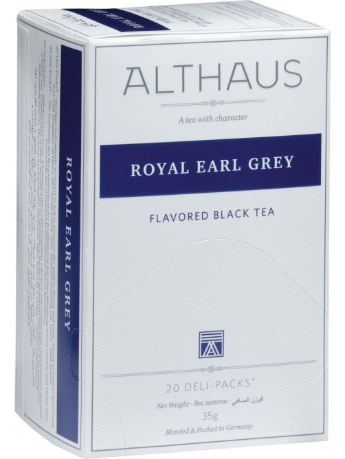 Чай Althaus Royal Earl Grey ароматизированный (1.75г х 20шт), 35г