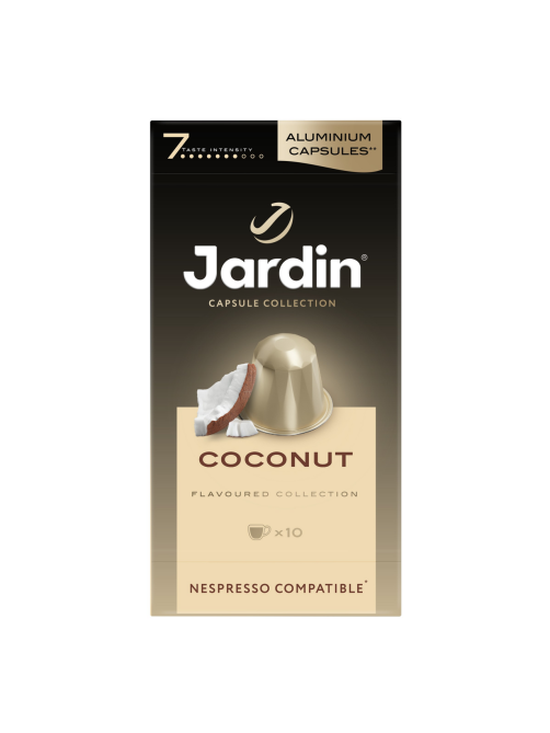 Кофе в капсулах Jardin Кокос для кофемашин Nespresso 10шт, 50г