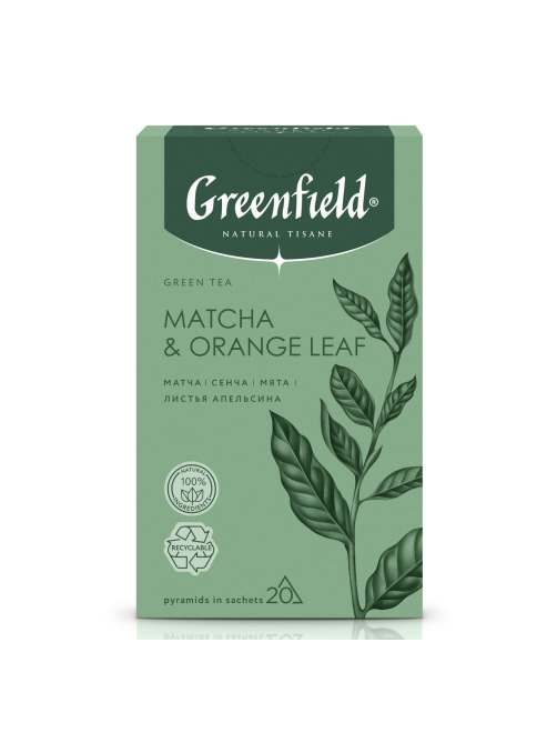 Чай Greenfield Natural Tisane Матча 20шт, 36г
