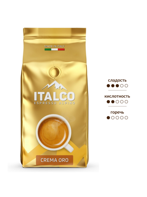 Кофе Italco Espresso Alpino Crema Oro зерновой, 1кг