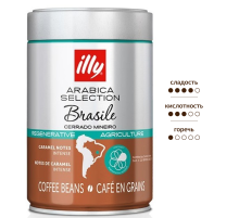Кофе Illy Brazil arabica selection в зернах, 250г
