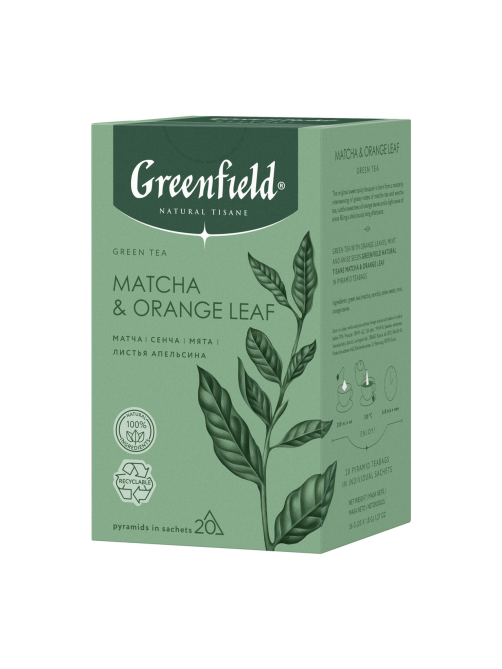 Чай Greenfield Natural Tisane Матча 20шт, 36г