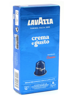 Кофе в капсулах для кофемашин Lavazza Qualita Crema E Gusto Classico 10шт, 57г