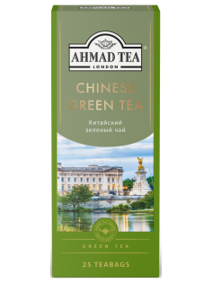 Чай зеленый Ahmad Tea Китайский (1.8г x 25шт), 45г