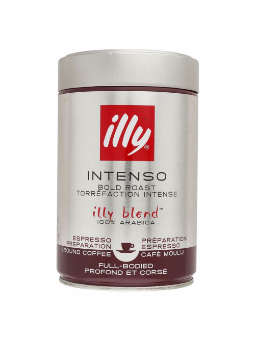 Кофе Illy темная обжарка молотый, 250г