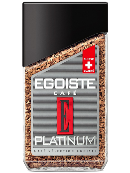 Кофе Egoiste Platinum растворимый сублимированный, 100г