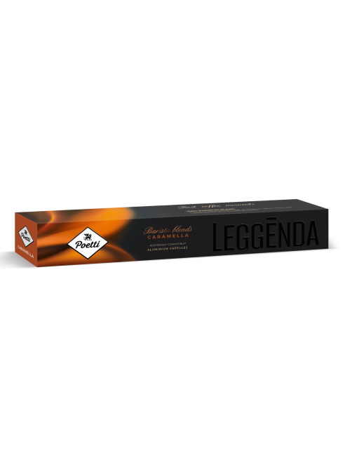 Кофе в капсулах Poetti Leggenda Caramella для кофемашин Nespresso 10шт, 53г