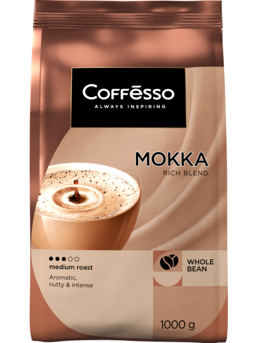 Кофе Coffesso Mokka в зернах, 1кг