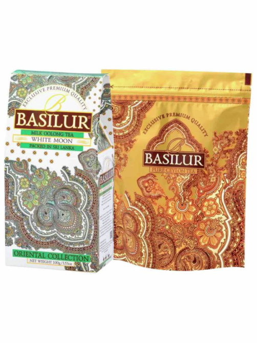 Чай Basilur Белая луна зеленый, 100г