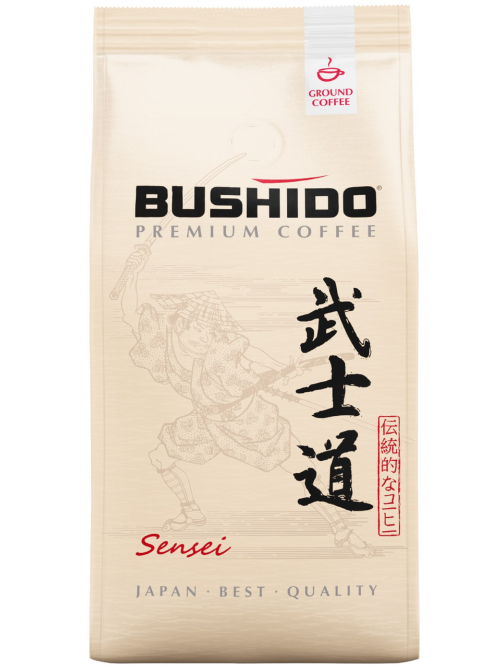 Кофе Bushido Sensei молотый, 227г