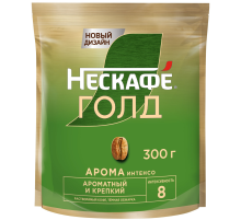 Кофе Нескафе Голд Арома интенсо растворимый, 300г