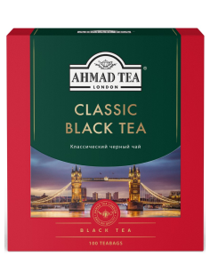 Чай Ahmad Tea черный классический (2г х 100шт), 200г
