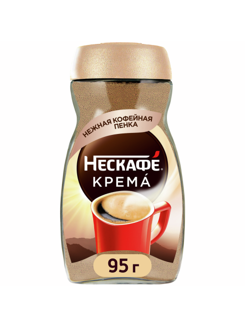 Кофе Нескафе Классик Крема растворимый, 95г
