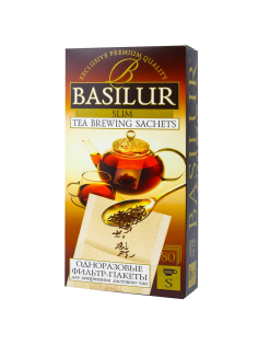 Фильтр-пакеты Basilur Для заваривания листового чая 80шт, 32г