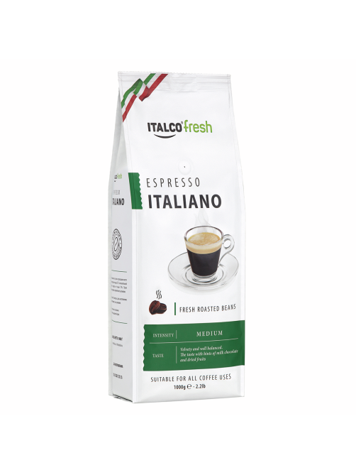 Кофе Italco Espresso Italiano в зернах, 1кг