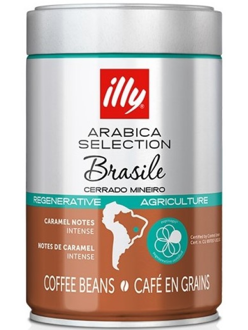 Кофе Illy Brazil arabica selection в зернах, 250г