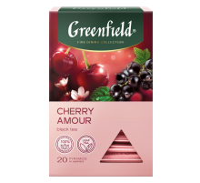 Чай черный Greenfield Cherry Amour пирамидки (1.8г x 20шт), 36г