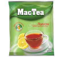 Напиток чайный растворимый Mactea со вкусом лимона (16г x 20шт), 320г
