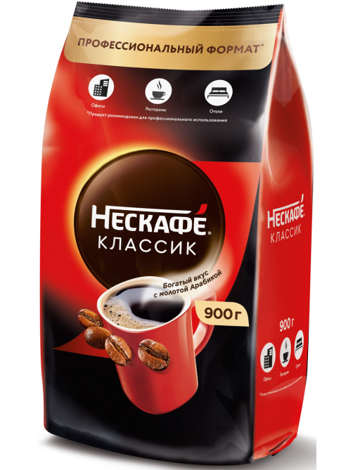 Кофе Нескафе Классик растворимый, 900г