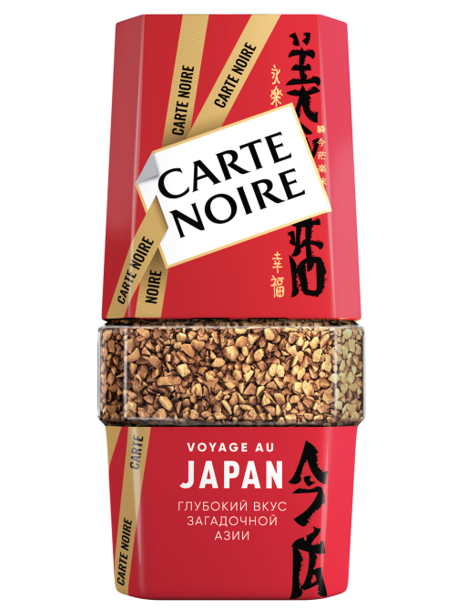 Кофе Carte Noire Вояж Джапан растворимый сублимированный, 90г