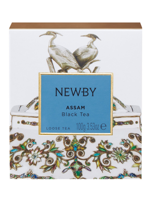 Чай Newby Ассам черный листовой, 100г