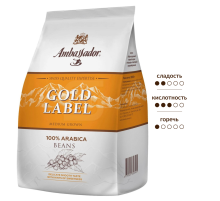 Кофе Ambassador Gold Label в зернах, 1кг