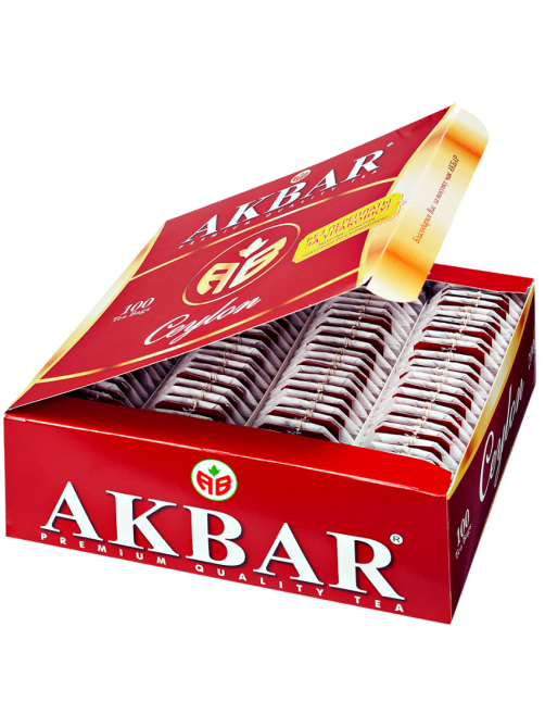Чай Akbar Ceylon черный (2г х 100шт), 200г