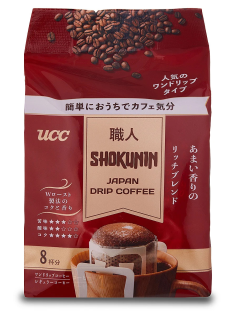 Кофе UCC Shokunin Rich Blend в дрип-пакетах, 56г