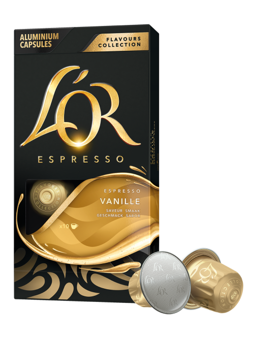 Кофе в капсулах L’or Эспрессо Ваниль для кофемашин Nespresso 10шт, 52г