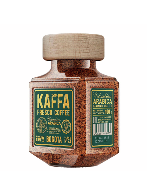 Кофе Kaffa Fresco Bogota растворимый сублимированный, 100г