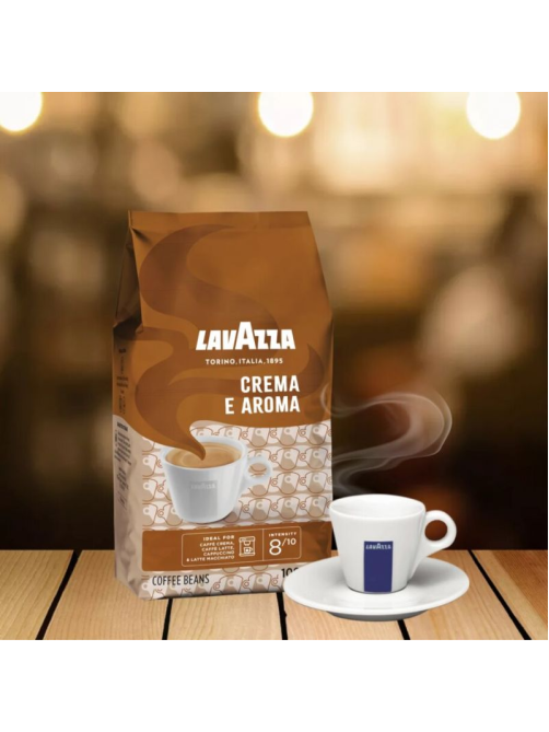 Кофе Lavazza Crema e Aroma натуральный жареный в зернах, 1кг