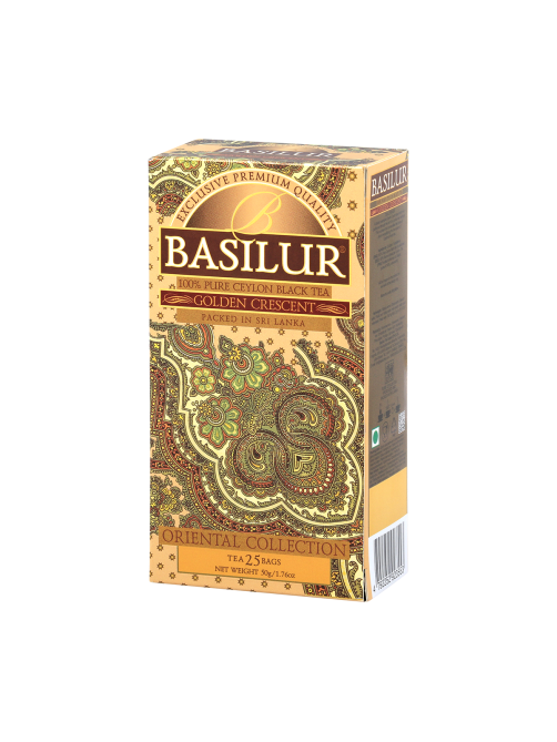 Чай черный Basilur Восточная коллекция золотой месяц (2г x 25шт), 50г