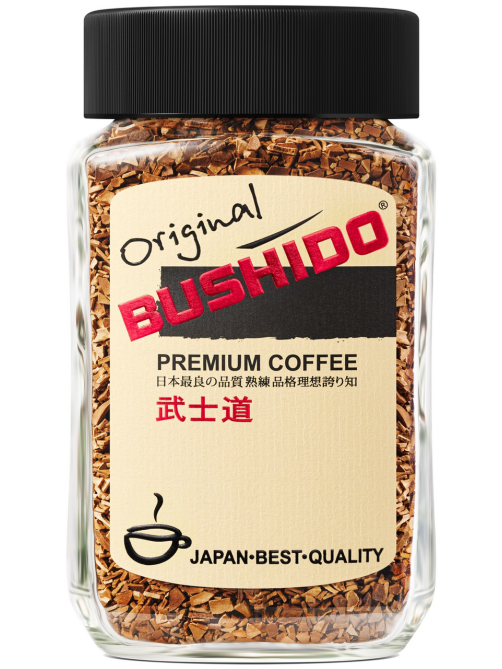 Кофе Bushido Original растворимый, 100г