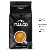 Кофе Italco Espresso Alpino Espresso Classic зерновой, 1кг
