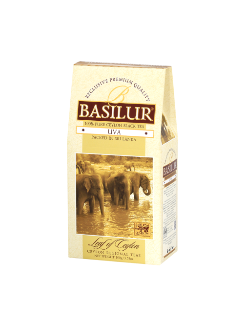 Чай черный Basilur лист цейлона Ува листовой, 100г