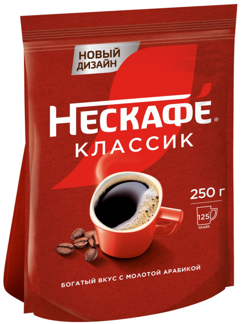 Кофе Нескафе Классик растворимый, 250г