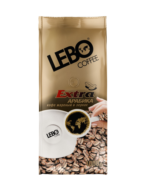 Кофе Lebo Extra в зернах, 1кг