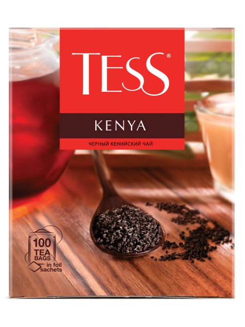 Чай Tess Kenya черный байховый (2г x 100шт), 200г