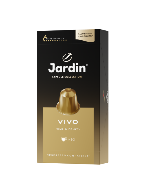 Кофе в капсулах Jardin Vivo Mild&Fruity для кофемашин Nespresso 10шт, 50г